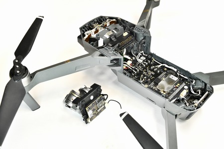 In the repair drone