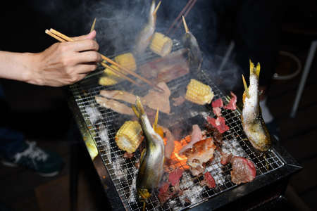 Charcoal Grilled Bbqの写真素材