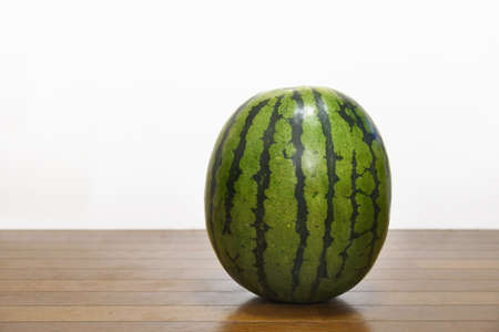 a large size watermelonの写真素材