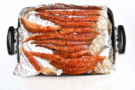 Boiled King Crabの写真素材