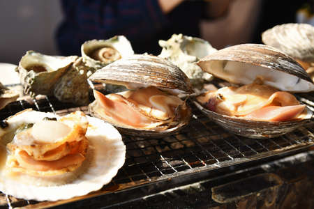 Seafood Barbecueの写真素材