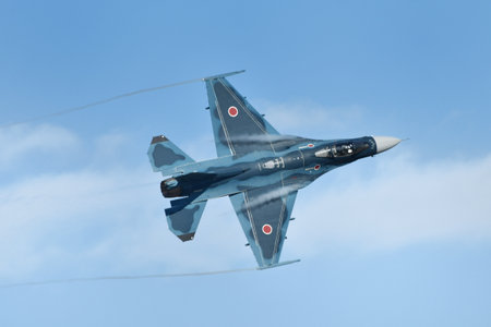 Japan Air Self-Defense Force's F-2 fighter jet