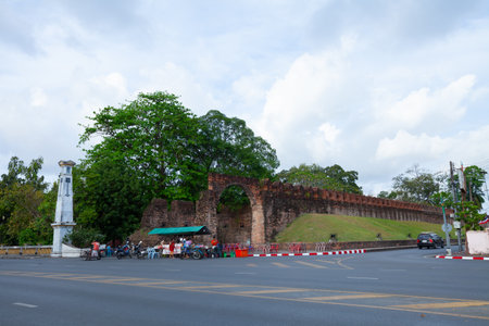 the city of Nakhon Si Thammarat Provinceの写真素材