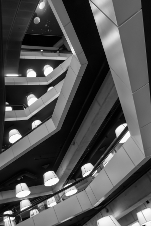 Close up of  architecture in Rotterdam の写真素材