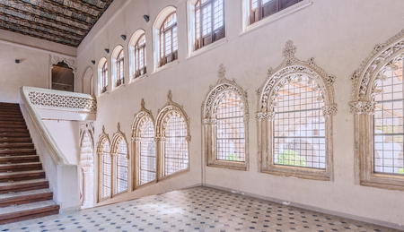 Aljaferia Palace in Zaragoza, Spainのeditorial素材