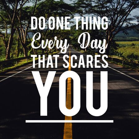 Positive Quote for inspiration and Motivation in Life. Empower Your Mind for great thinking.の写真素材