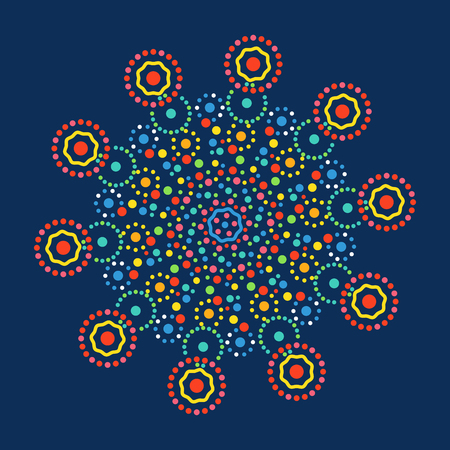 Firework shapes vector illustration. Colorful festive bright collage design brochures poster, wrapping paper, greeting card. Salute anniversary celebration explode icon.のイラスト素材