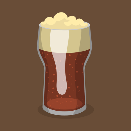 Alcohol beer icon illustration.のイラスト素材