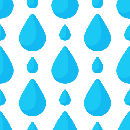 Seamless colorful drops pattern background vector water blue nature raindrop abstract illustrationのイラスト素材