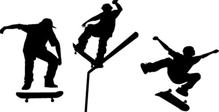 Different Skaterのイラスト素材