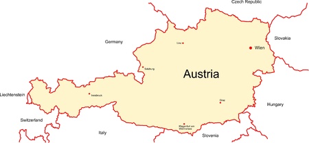 austriaのイラスト素材