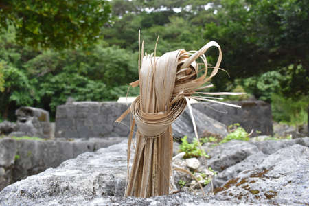 GEN (A talisman to protect house from evil in Okinawa, Japan)