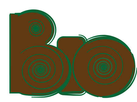 Nature sign. illustration for label, sticker, icon, badge. Nature symbol.のイラスト素材