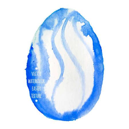 Vector traced watercolor easter eggのイラスト素材