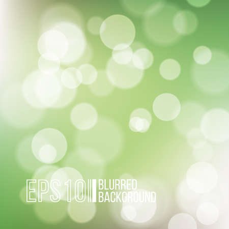 Bright vector background with bokeh effect. Wallpaperのイラスト素材
