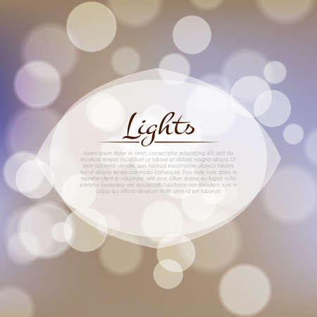 Stock fuzzy texture with bokeh effect and frame for text or titleのイラスト素材
