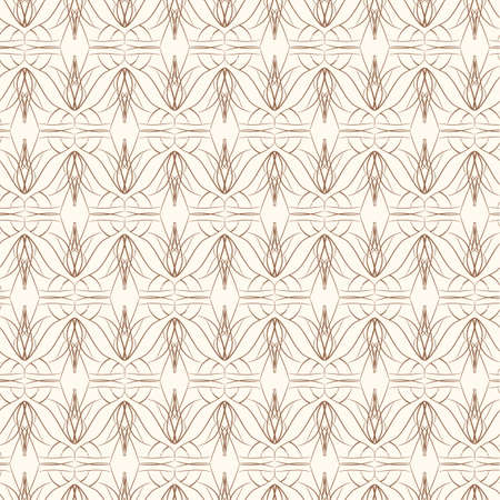 Vector seamless pattern of stylized women's shoes. Monochromeのイラスト素材