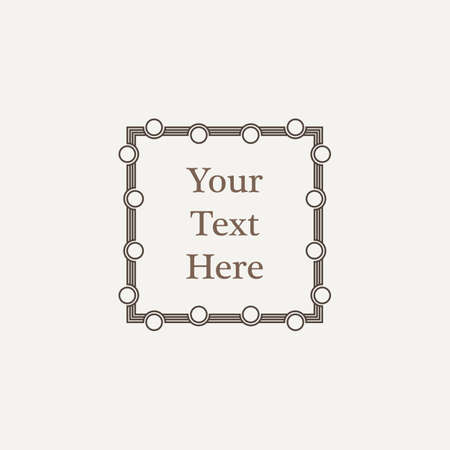 Vector ornate richly decorated vintage frame in Victorian styleのイラスト素材