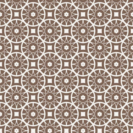 Vector seamless floral pattern in contrasting colorsのイラスト素材