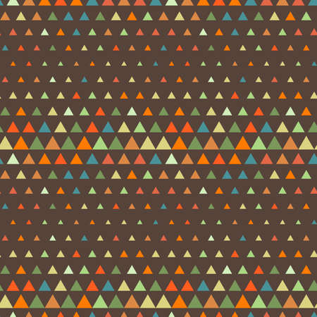 Seamless triangle halftone gradient pattern. Geometric abstract background