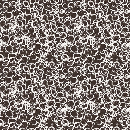 Circle seamless pattern. Vector illustrationのイラスト素材