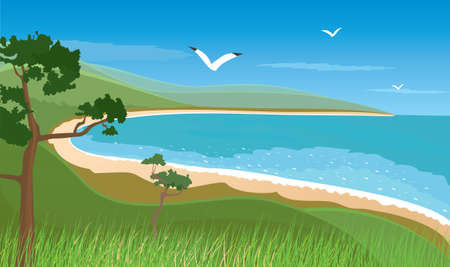 Seascapeのイラスト素材