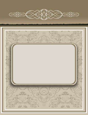 vintage frameのイラスト素材