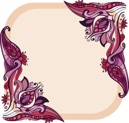 Floral backgroundのイラスト素材