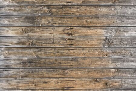 Natural brown barn wood wall. Wall texture background pattern.の写真素材