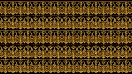 Seamless wallpaper abstract background  vintage gold ornament