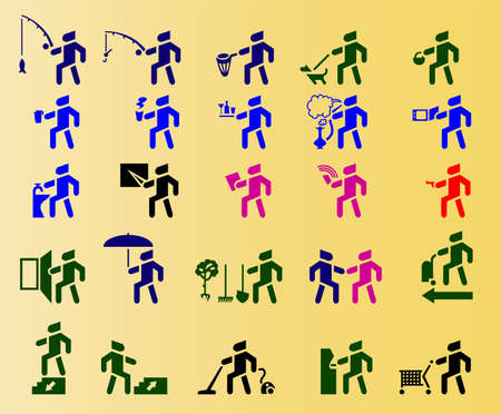 tools set icon for businessのイラスト素材