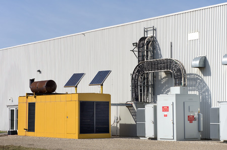 Industrial Standby Generatorの写真素材