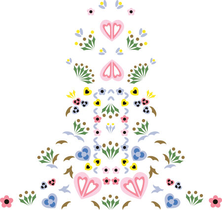 fancy flower element