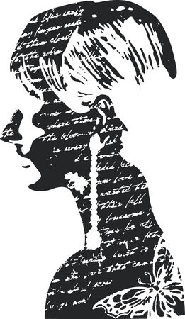 woman illustrationのイラスト素材