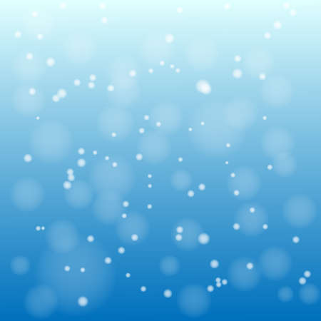 Snow on the blue background vectorのイラスト素材