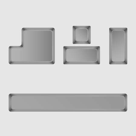 Keyboard keysのイラスト素材