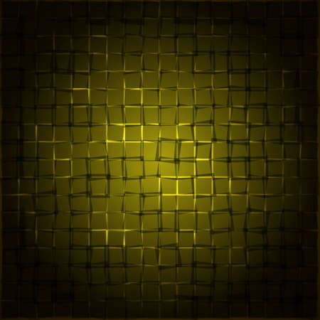 Radial yellow rectangular backgroundのイラスト素材