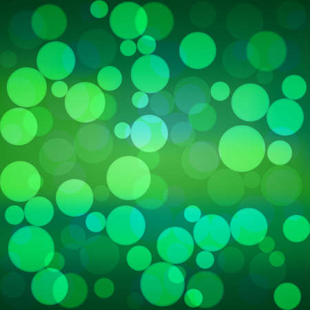 Vector green bokeh backgroundのイラスト素材