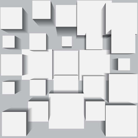 Abstract background with white squareのイラスト素材