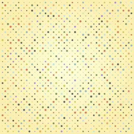 Abstract background with circles in retro colorsのイラスト素材