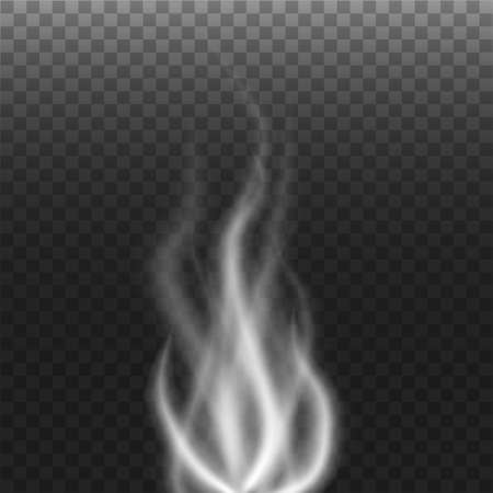 Smoke with transparent backgroundのイラスト素材