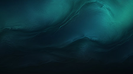Abstract blue background with light and waves, space for text or imageの素材