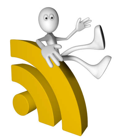 rss symbolの写真素材