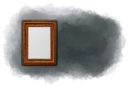 picture frame on grunge backgroundの写真素材