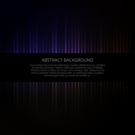 Equalizer background for your design. Isolated on a black background.のイラスト素材