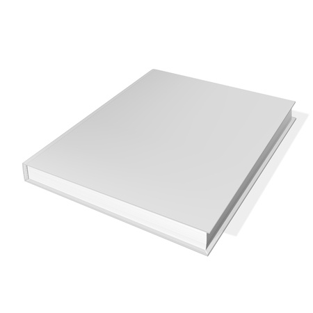Closed book, cover. Mockup for the cover design. High detail. Isolated. White backgroundのイラスト素材