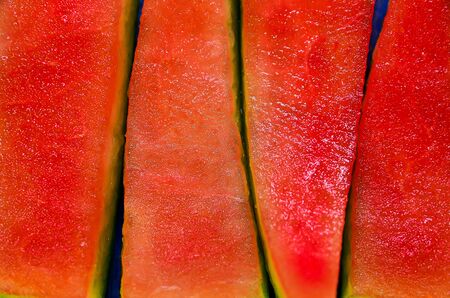 Watermelon skin close up backgroundの写真素材