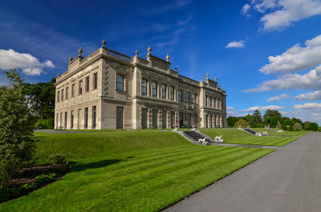 Photograph of an English 19th Century Stately Home, Brodsworth, South Yorkshire.のeditorial素材