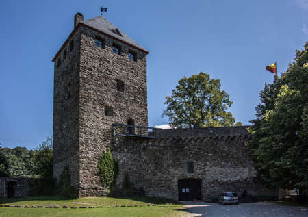 Sayn Castle in the Westerwaldのeditorial素材