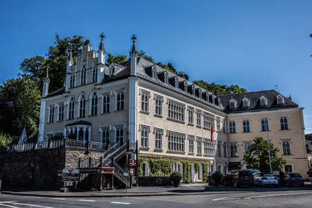 Sayn Castle in the Westerwaldのeditorial素材